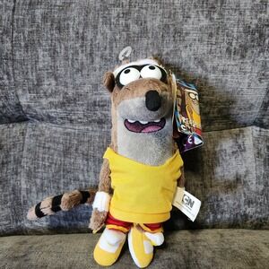 Regular Show Cartoon Network Rigby Basketball Plush